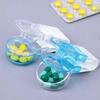 Anti-pollution Artifact for Household Drugs Portable Anti-contact Pill-taking Device forThe Elderly Medicine Dispenser Pill Case