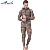 Mens Camo Full Body Rash Guard With Hood Zipper UV Protection Dive Suit Snorkeling Surfing Swimming