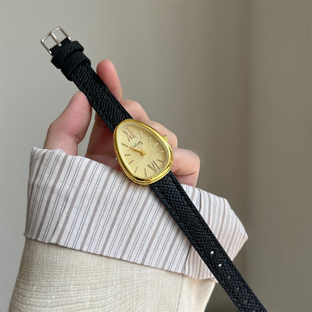 Fashion Brand Women Watch Snake Head Female Quartz Watches Luxury Gift Ladies Red Leather Strap Wristwatch Dropshipping Clock