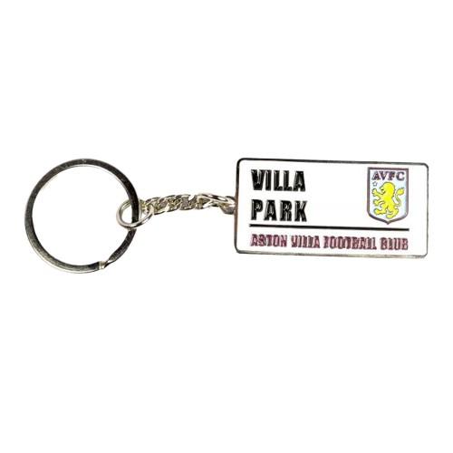 Aston Villa FC Straßenschild-Schlüsselanhänger