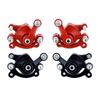 Vordere Hintere Scheibenbremse Schwarz Rot Bremssattel für 2 Takt 49cc Dirt Mini Pocket Bike Roller Links Rechts