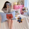 Korean Style Cartoon Cotton Summer Quilt & Bedspread Four-Piece Set