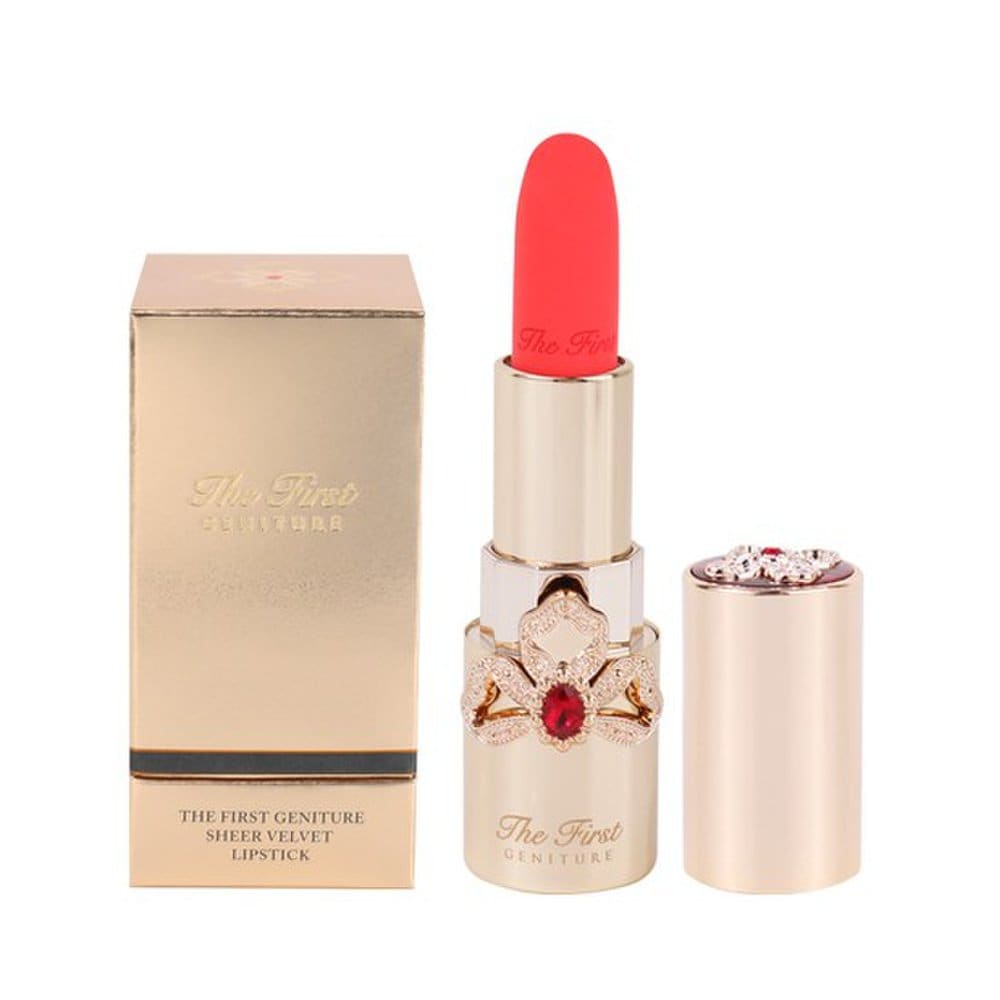 

The First Genature Sheer Velvet Lipstick Pink Coral 3.8g