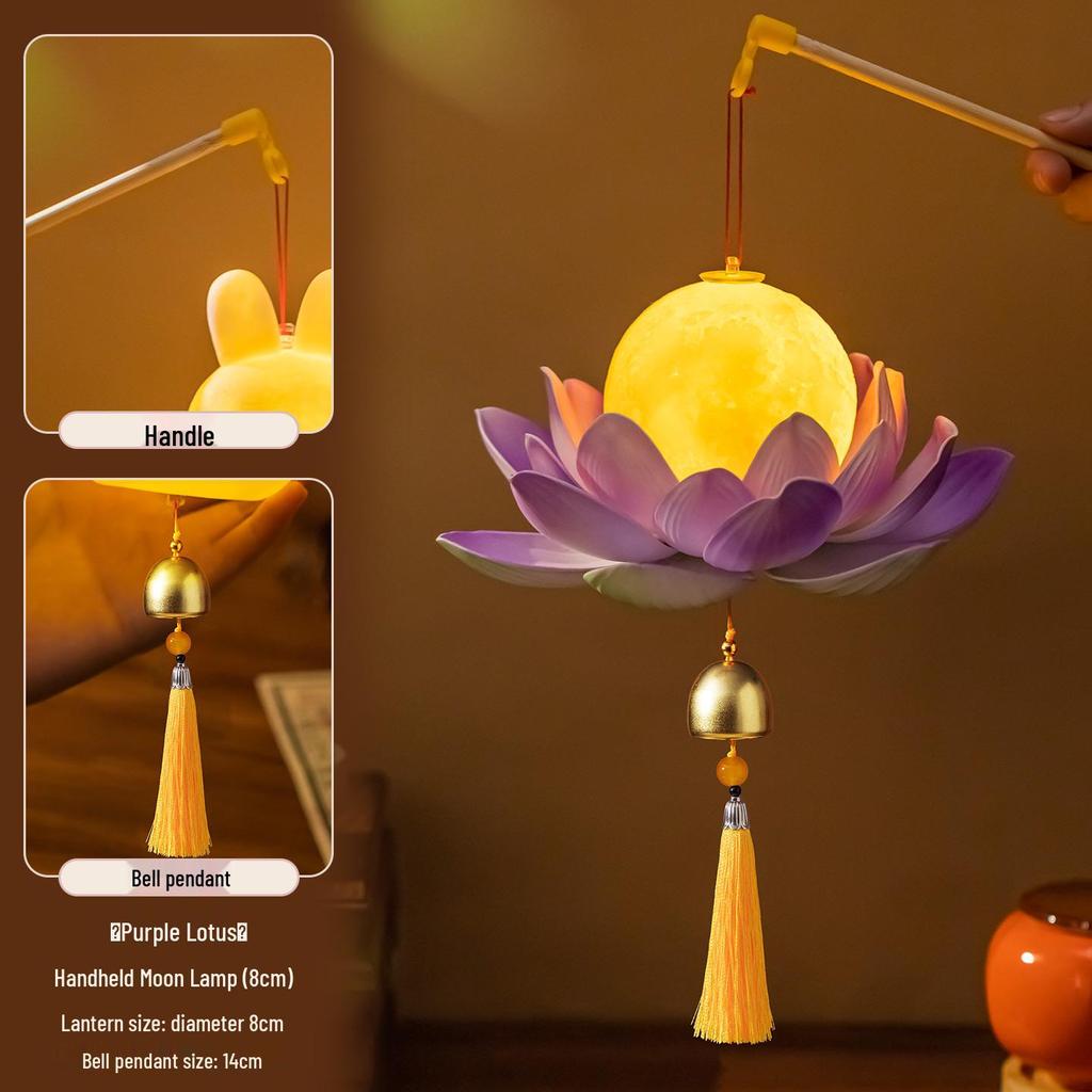 Mid-Autumn 2025 Jade Rabbit Children’s Luminous Handheld Lantern