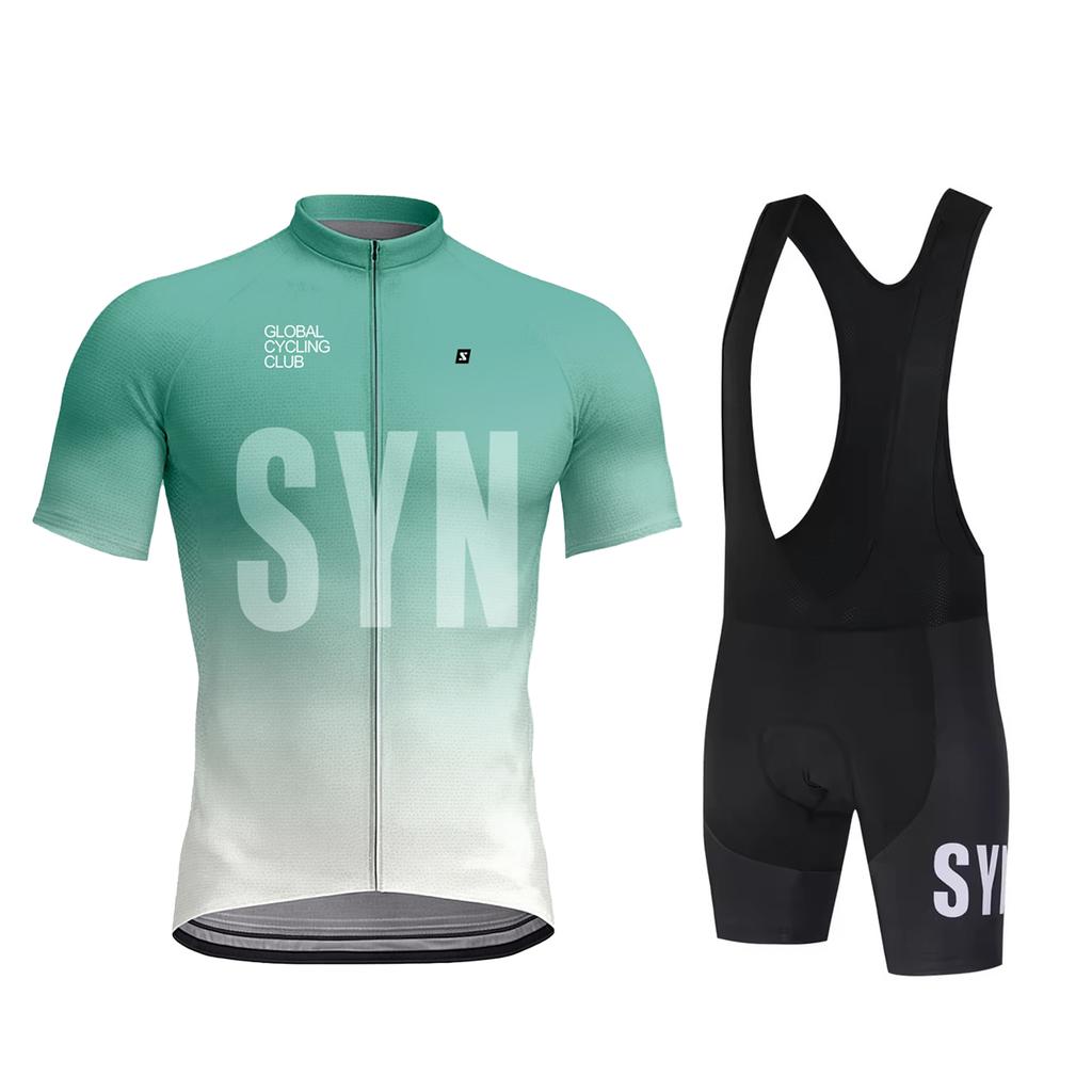 Clothing Short Sleeved Road Cycling Jersey Quick Drying Breathable Cycling Bib Set Outdoor Sportswear 2026 Summer Breathable Cycling Suit
