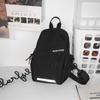 Large Capacity Shoulder Crossbody Bag Solid Color Sports Knapsack Cool Nylon Chest Bag  Outdoor