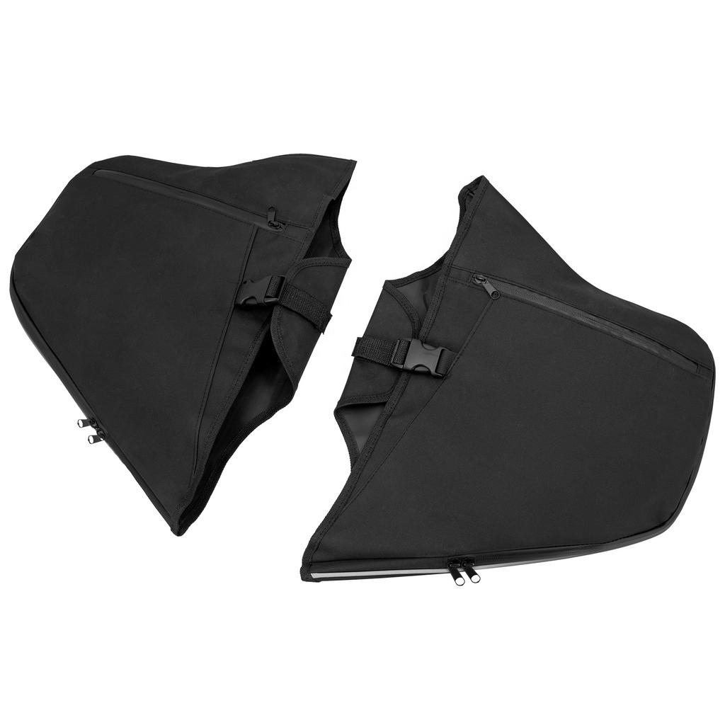 Motorcycle Leg Warmer Chaps Waterproof Black for Harley Softail Slim Fat Boy FXDB Breakout 2018-2023
