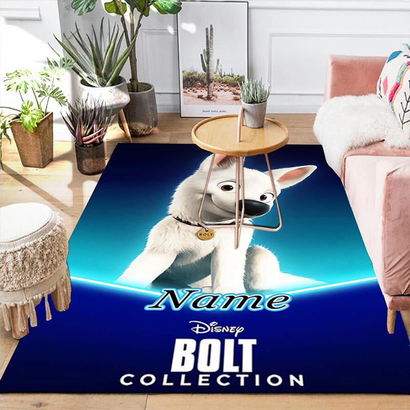 Custom 1Pc Bolt'S Big Adventure Rug Office Carpet Indoor Outdoor Entrance Doormat Nonslip Soft And Comfortable Living Room D9167