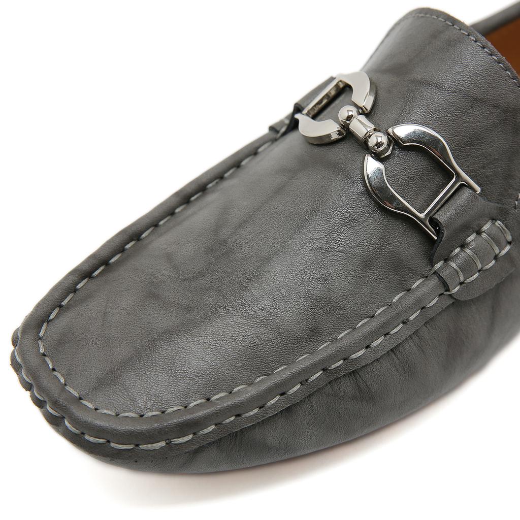 Men's Casual Leather Shoes Lightweight Loafers Moccasins Slip on Classic Male Comfortable Driving Shoe