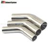 19/25/32/38/45/51/57/63/76mm OD Butt Welding 45 Degree Elbow SUS 304 Stainless Steel Sanitary Pipe Fitting Homebrew