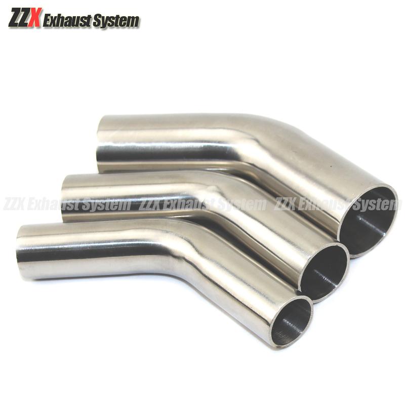 19/25/32/38/45/51/57/63/76mm OD Butt Welding 45 Degree Elbow SUS 304 Stainless Steel Sanitary Pipe Fitting Homebrew