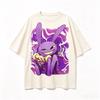 2026 The Amazing Digital Circus Jax Grafica Maglietta Unisex Unisex Estiva 100% Cotone Abbigliamento Cartoni Animati Manica Corta Top Streetwear