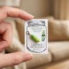 Mini Emotional Pickle Resin Keychain Vegetable Positive Cucumber Pendant Key Ring Charm Gift