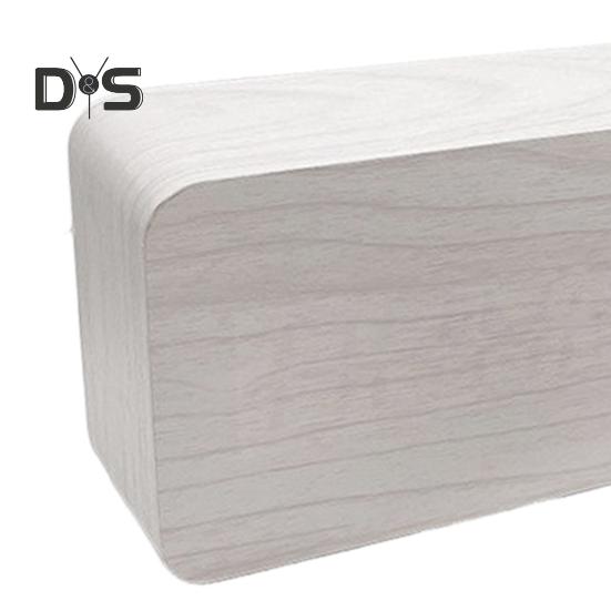 Dřevěný budík s velkým LED displejem Snadno čitelný Stmívatelný Odložení Digitální budík s ukazatelem teploty