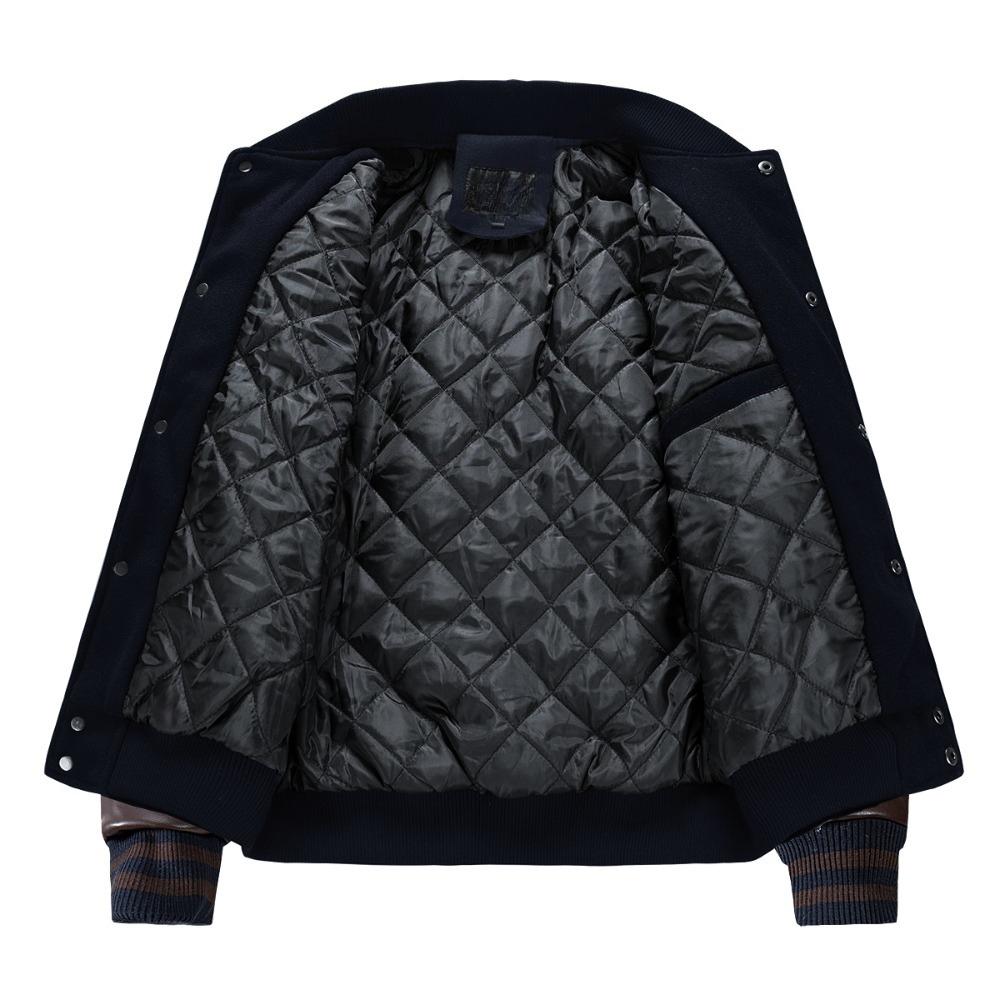 Herfst Winter Trendy Heren Baseballjack Amerikaanse Stijl Geborduurd Casual Los Grote Maat Bovenkleding voor Jonge Mannen