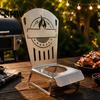 Rust Proof Metal Roaster for Poultry Beer Can Chicken Rack, Durable Vertical Stand, Stable Upright Cooking Rack Heat Resistant BBQ Grills Outdoor