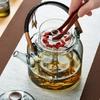 High Temperature Resistant High Borosilicate Glass Teapot Household Open Flame Electric Ceramic Stove Kettle Hot Water Teapot