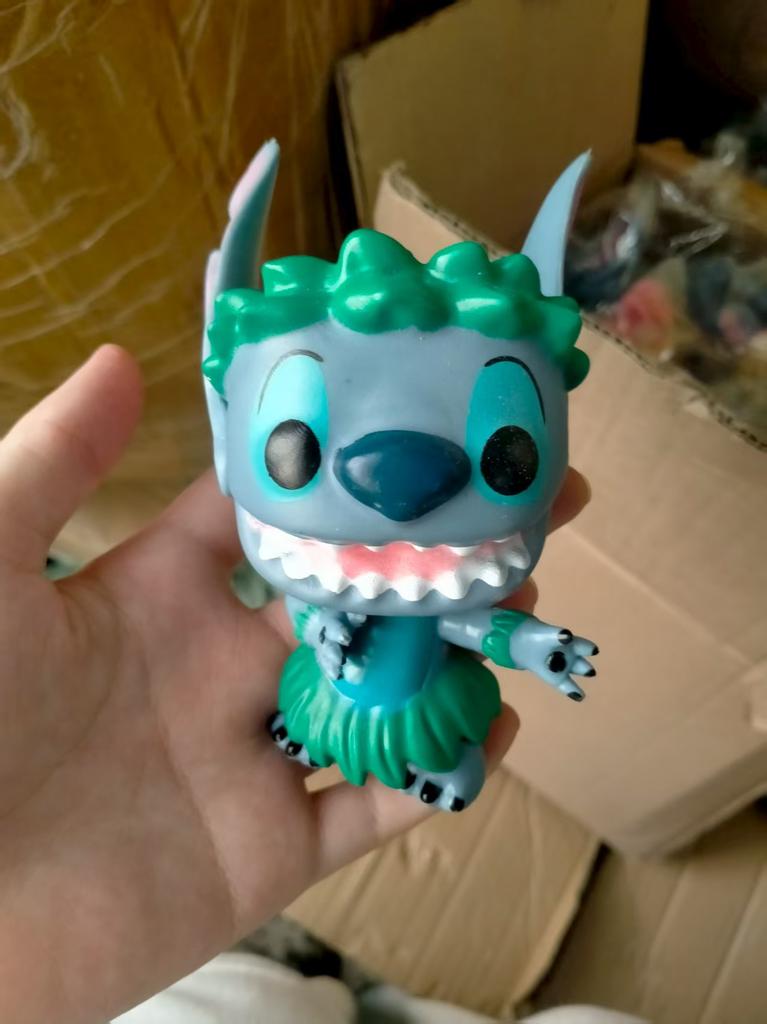 Stitch Christmas Anime Figure Toy Stitch Decoration Action Figure Collection Modecake Decorations Cake Decorating Birthday Toy