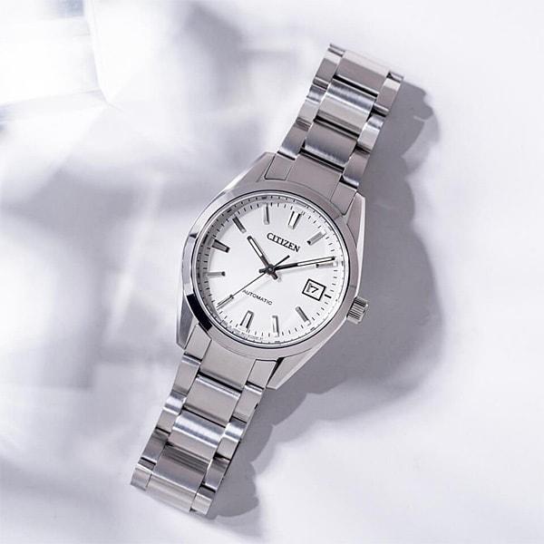 Citizen Pánské NB1050-59A ( Sledujte CITIZEN COLLECTION Mechanical Classical Line) Kulaté hodinky stříbrné