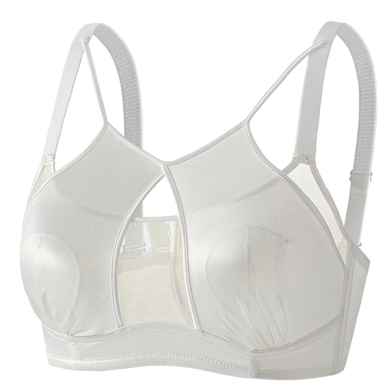 Puhas Iha Seksikas Võrkpitsist Aluspesu Naiste Üliõhuke Suure Rinnaga Väikese Külgmise Rinnaga Vältiv Rindade Vajumist Rinnahoidja Komplekt