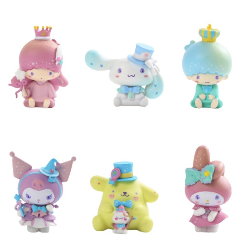 Cute Sanrio My Melody Figure Doll Toy Set For Home Decor And Cake Topping