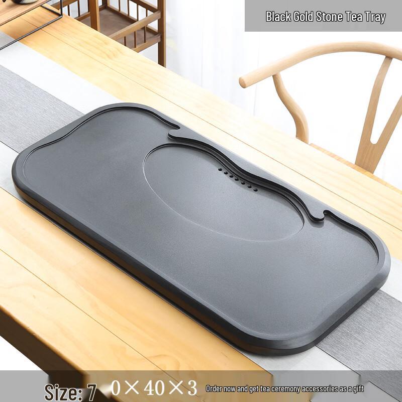Modern Wujin Stone Tea Tray