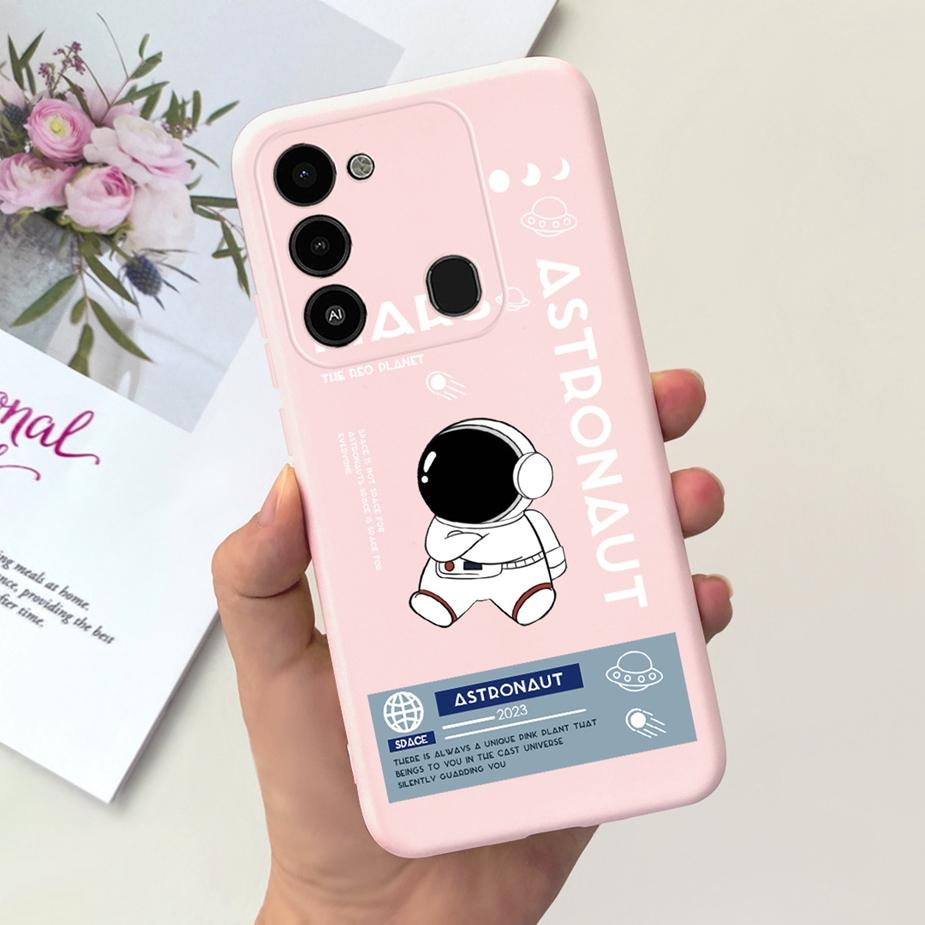 For Tecno Spark 8C Case KG5k KG5j KG5n Stylish Candy Painted Cover Soft Silicone Phone Case For Tecno Spark Go 2022 Spark8C Bags