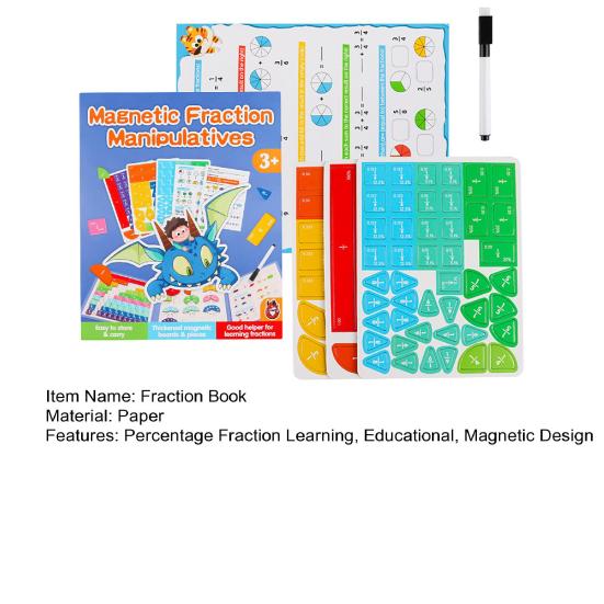 45659 Sets Magnetic Fraction Tiles Circles Percentage Decimal Fraction Learning