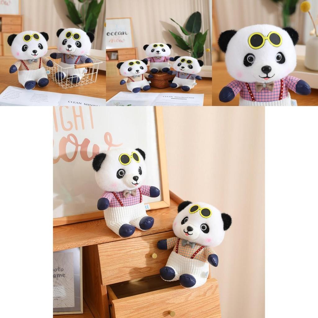 Adorable Panda Plush Toy Cute Panda Doll With Soft Pp Cotton Filling For Kids
