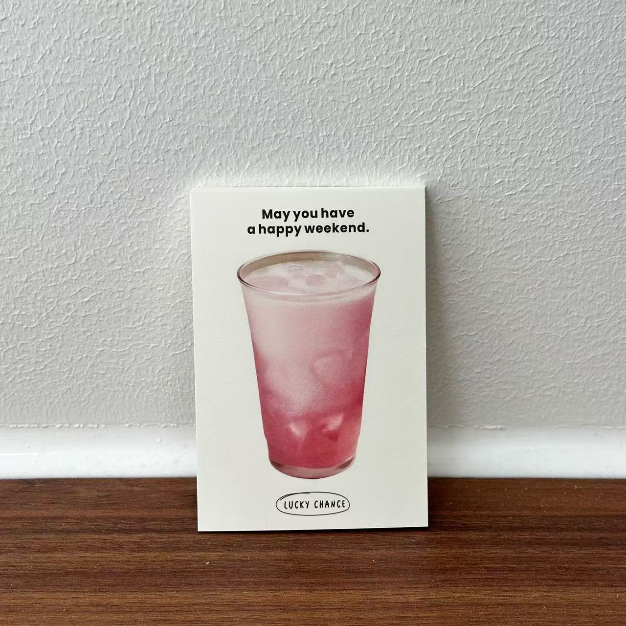 

Gift Office School Supplies High Looking Simple Korean Style Weekend Vacation Version Message Study Memo Pad Paper Life Mate