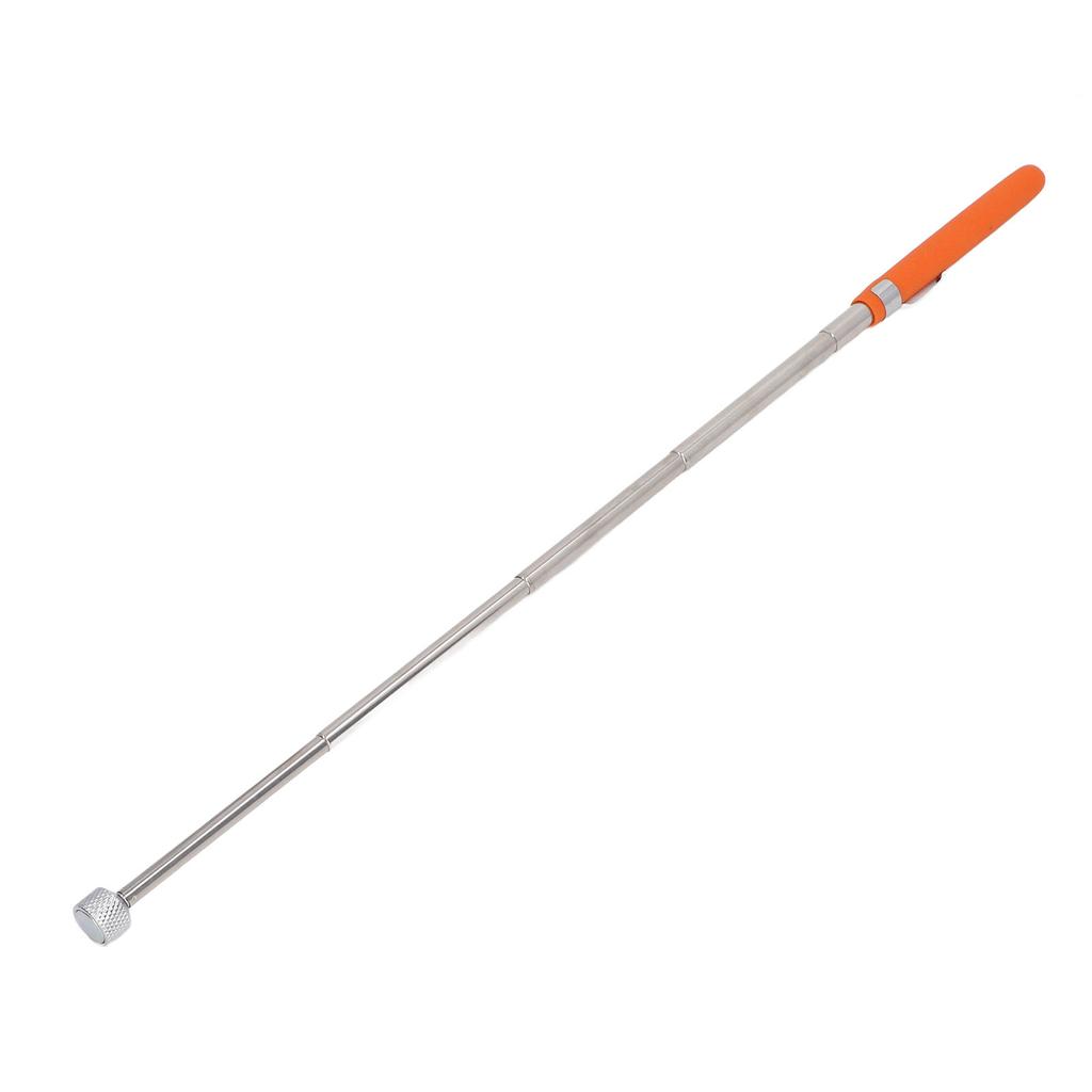 Telescoping Magnet Pickup Tool Portable Pen Clip Strong Suction Rubber Handle Retractable Magnetic Pick Up Stick 10lb