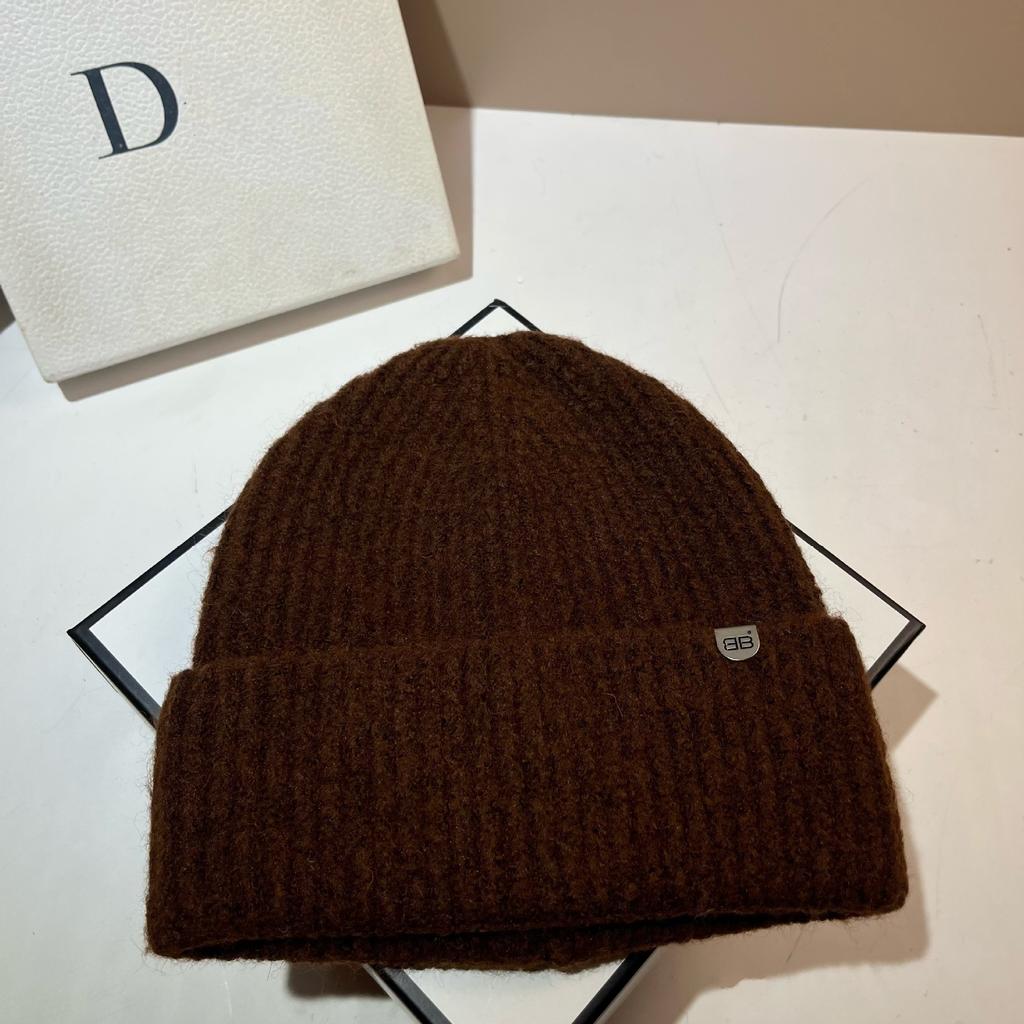 Standard Unisex Simple Knitted Hat Youth Outdoor Versatile Warm Ear Hat