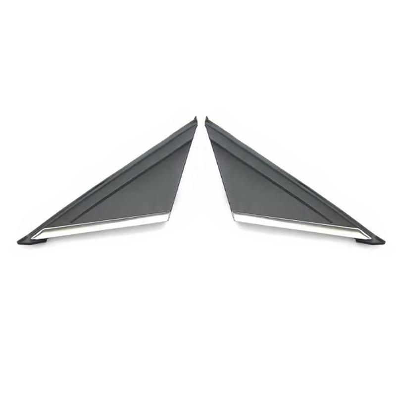 For Ford Focus MK3 2012-2017 Car Rearview Wing Door Side Mirror Corner Triangle Molding Trim Cover Lid Cap
