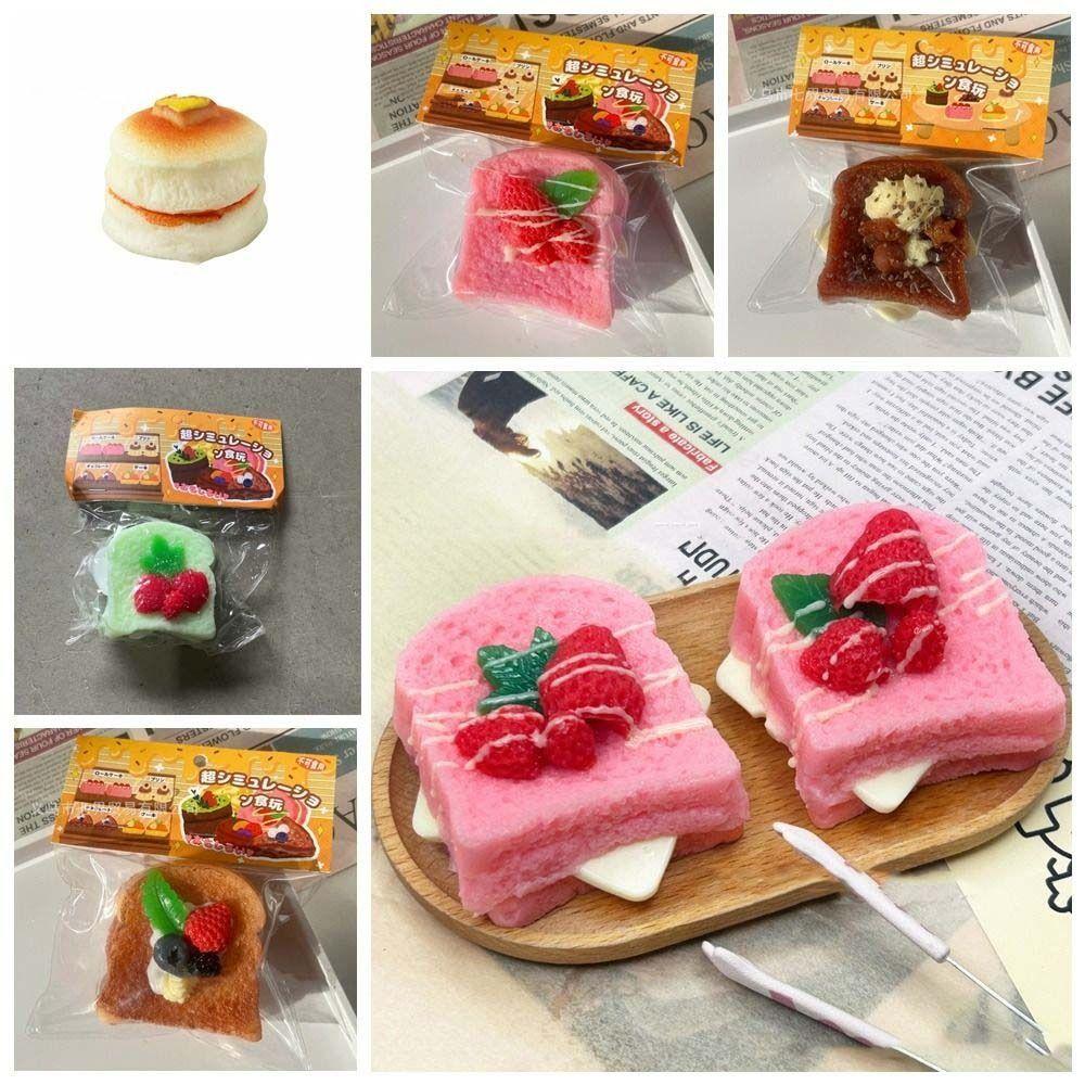 Tpr Slow Rising Squeeze Toy Soft Stress Relief Toy Novelty Slow Rebound Toy Office Workers