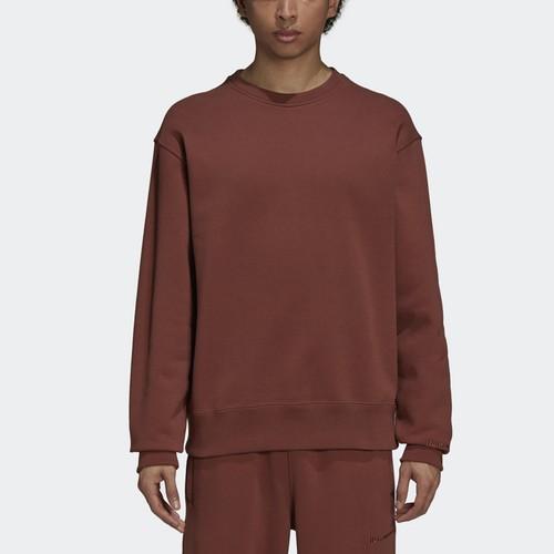 Adidas Originals X Pharrell Collaboration Sports Sweatshirt Unisex Brown