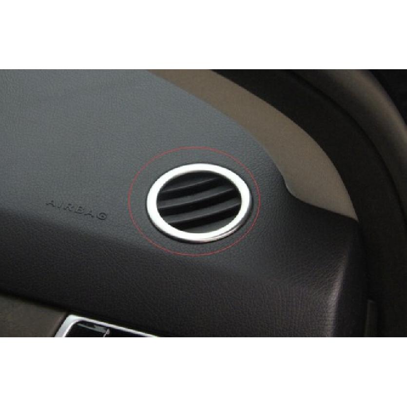 For Benz E-Class Silver Titanium Cover Trim 2009-2015 Dashboard Side Outlet Vent