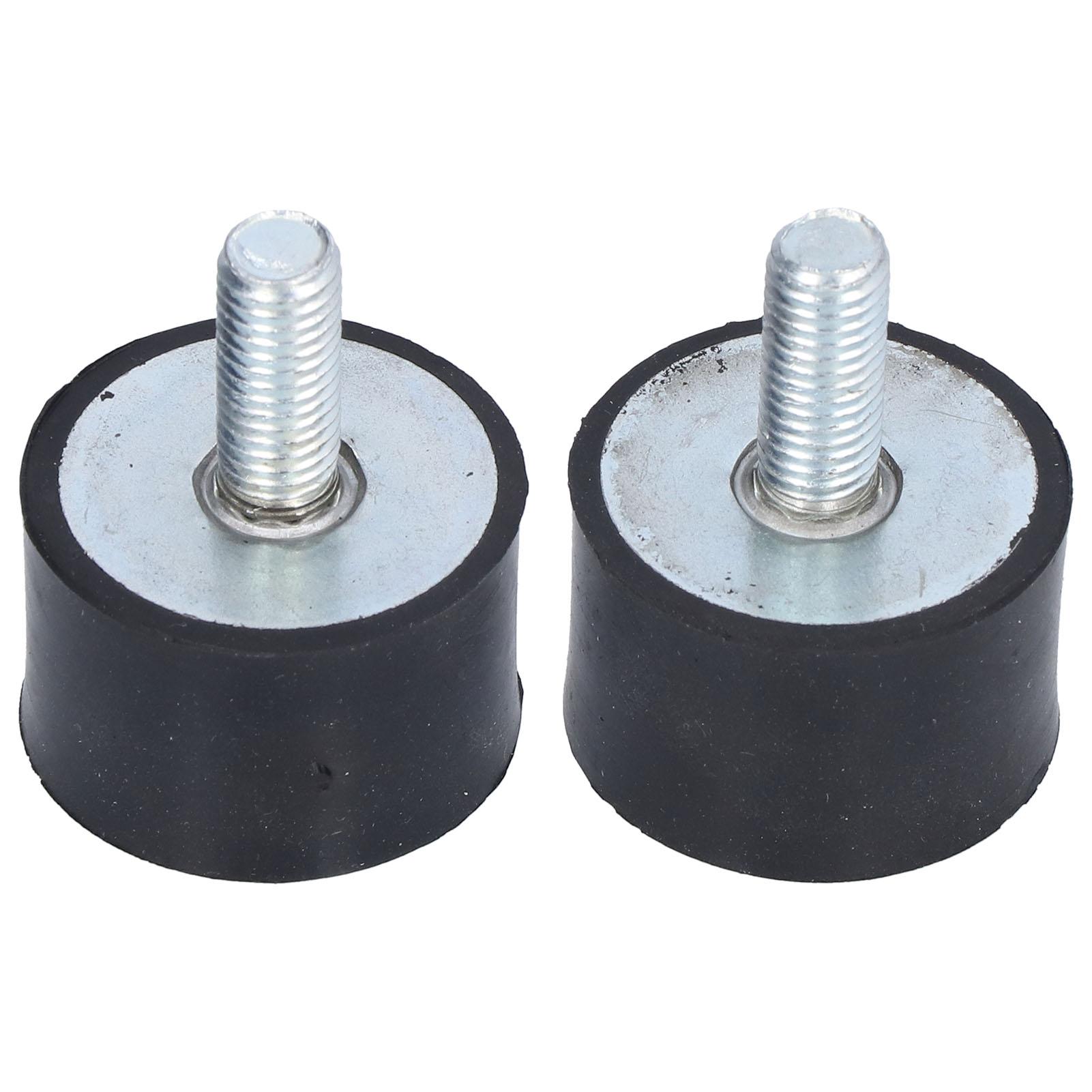 

2Pcs AntiVibration Mount Rubber Isolator for Air Compressor Diesel Engine VD M10 25mm