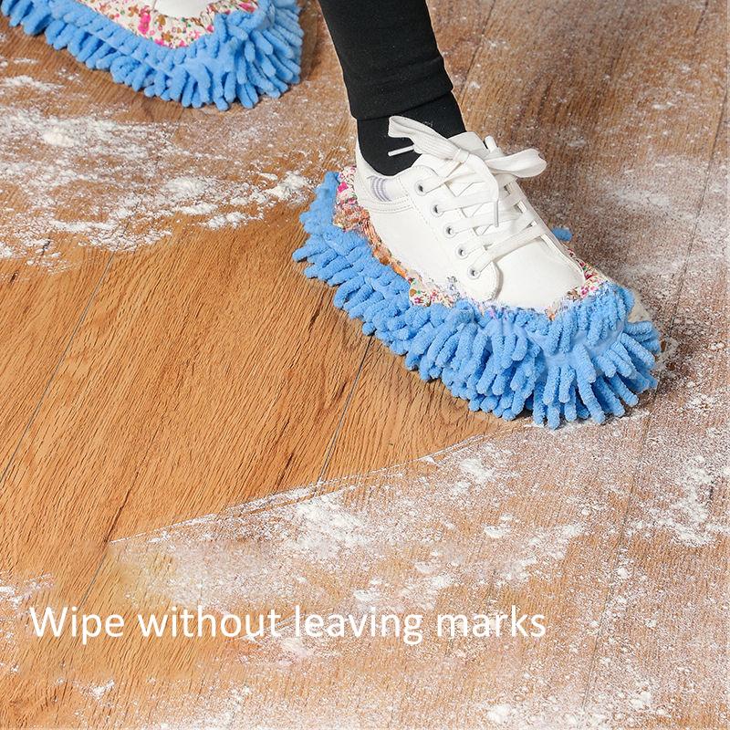 1PC Floor Dust Cleaning Slippers Lazy Mopping Shoes Floor Cleaning Floor Mopping Shoes Mopping Slipper Covers Mop Covers