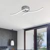12W Modern LED Ceiling Lamp Wave Shape Ceiling Light for Bedroom Kitchen Living Room Decor