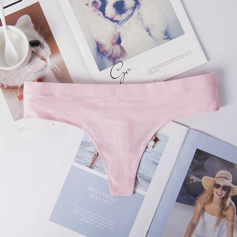 Sexy Ladies Cotton Mesh Transparent Panties Thongs String lingerie Fashion Low-Rise Women Underwear Seamless Briefs 1pcs yq02