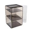 Cup Storage Rack Dustproof Stackable Plastic Clear Cup Organizer Box for Cabinet Desktop Large