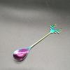 Antlers Shape Spoon Stainless Steel Coffee Dessert Spoon Ice Christmas Antlers Tea Tiny Stirring Tool Accessories