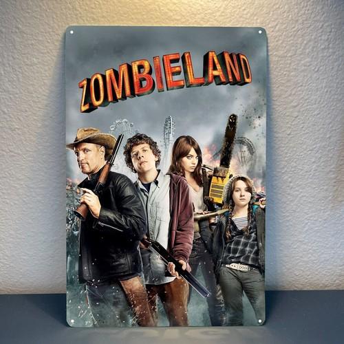 Zombieland Movie Metal Poster Tin Sign 20x30cm Plate aluminum 20x30cm