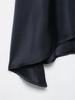 Satin Solid Color Silk Halter Neck Top + Wide Leg Pants - New European American Arrival