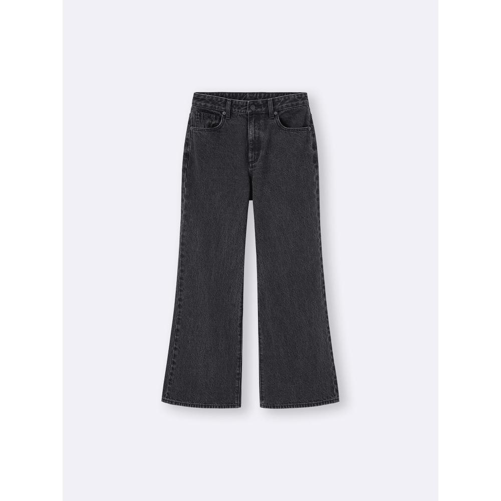 Gu Relax Wide Flare Jeans Ntq+e