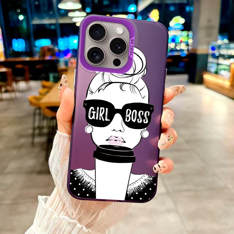 

Крутая девушка-босс · Модный стиль Модный чехол для серии vivo.vivo Y93,vivo Y17,vivo Y20,vivo Y32,vivo S16,vivo S12,vivo Y01,vivo S10e,Y38... vivo Y93 фиолетовый