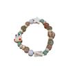 Ins Wind Small Fresh Fish Frog Beaded Bracelet Women's Sweet Elastic Rope Bracelet Summer Jewelry