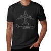 AN-225 Antonov Mriya Cargo Jet Plane T-Shirt Summer Tops Shirts Graphic Tees Men's Clothing