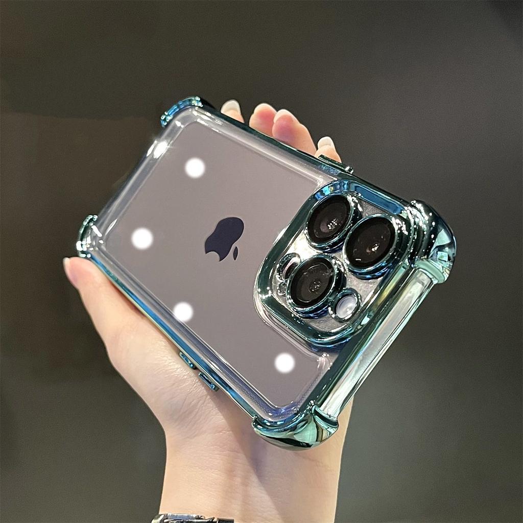 Applicable To IPhone16 Magnetic Suction Mobile Phone Case Airbag Anti-fall 14 Apple 15 Promax Protective Case Wireless Charging