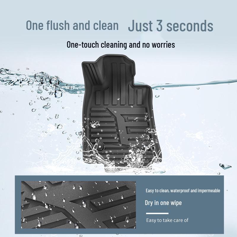 Eco-Friendly TPE Floor & Trunk Mats for 24-25 Cadillac CT5